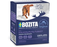 Drėgnas Šunų Maistas - BOZITA Su Kalakutiena, 370 G