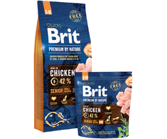 Brit Premium By Nature Senior S + M 1kg