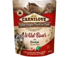 Carni Love Wild Carnilove Pate šerniena su erškėtuogėmis 300g
