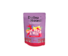 Dolina Noteci Superfood – elniena ir jautiena – šlapias Maistas šunims – 300g
