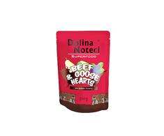 Dolina Noteci Superfood – jautiena ir žąsų širdys – drėgnas Maistas šunims – 300g