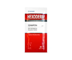 EUROWET Hexoderm - Šampūnas for dogs and cats - 20x20ml