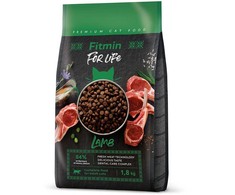 „Fitmin“ kačių maistas suaugusioms katėms su ėriena, 1,8kg