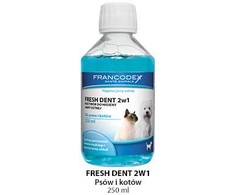 FRANCODEX Fresh dent oral hygiene liquid - dog/cat formula - 500ml