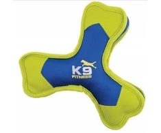Zeus Trijų rankų nailoninis bumerangas Zeus K9 Fitness, 24 cm