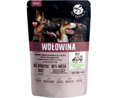 PetRepublic Drėgnas Šunų Maistas - PET REPUBLIC Suaugusiųjų Jautiena 500g
