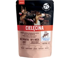 PetRepublic Šunų Maistas - Pet Republic Suaugusiųjų Veršiena 500g
