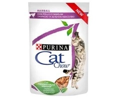 Purina Nestle Drėgnas Kačių Maistas - PURINA Cat Chow Hairball Control Vištiena 85g