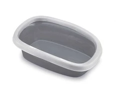 Stefanplast Katės tualetas SPRINT 96595 Balta/Pilka 39x58x17 cm