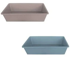 STEFANPLAST tualetas TRAY 1, pilka 40x30x10cm [86167]