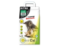 Certech Kraikas dla kota Super Benek 7l CORN CAT ULTRA ŚWIEŻA TRAWA Zbrylający żwirek kukurydziany zapachowy /156