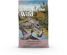 Taste of the Wild Lowland Creek sausas maistas katėms su kepinta putpeliena ir antiena 2kg
