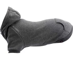 Trixie BE NORDIC Flensburg hoodie, S: 33 cm, pilka