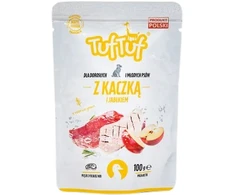 TufTuf Šunų Maistas - TUF TUF Antiena ir Obuolys Drėgnas Maistas 100g Be Gliuteno