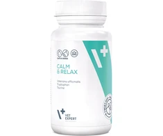 Vetexpert Gyvūnų Papildas - VET EXPERT Calm&amp;Relax 30 Kapsulių Streso Malšinimui
