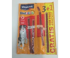 VITAKRAFT Beef Stick Beef - dog treat - 3+1