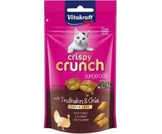 Kačių Maistas - VITAKRAFT Crispy Crunch Kalakutiena su Čija 60g