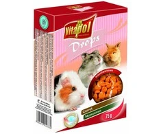 Vitapol lašeliai graužikams su morkomis 75g