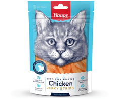Skanėstas katėms WANPY, vytintos antienos juostelės, 80 g