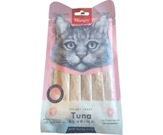wanpy - Wanpy kreminis laižomas kačių skanėstas - tunas ir krevetės 70 g (5 x 14 g) - 70 g (5 x 14 g)