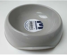 Dubenėlis naminiams gyvūnams Gusto Moderna 350ml plastikinis/pilkas