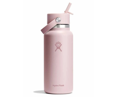 „Hydro Flask“ termosas su plačiu, lanksčiu šiaudiniu dangteliu „Trillium“ 0,946 l