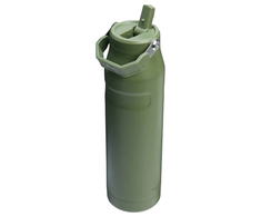 Termopuodelis su šaudeliu The IceFlow Stanley 1.06L žalias
