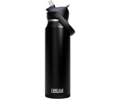 Camelbak Thrive termosinė gertuvė su šiaudeliu, 1l, nerūdijančio plieno, juoda