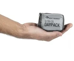 „Sea To Summit UltraSil“ kuprinė. Kelioninė kuprinė iš „Pilkas Cordura“, audinio ir nailono.