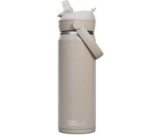 CamelBak Flip Straw izoliuotas vandens butelis 590 ml sidabro