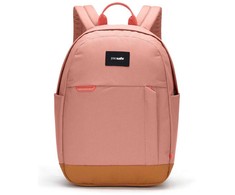 Miesto kuprinė Pacsafe Go 15 l su RFID apsauga nuo vagystės - rožinė