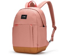 Miesto kuprinė Pacsafe Go 15 l su RFID apsauga nuo vagystės - rožinė