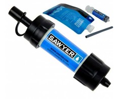 Sawyer Mini SP102 Mėlyna Filter – lengvas vandens valytuvas ekspedicijoms