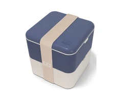 Mėlyna Monbento Bento Square Natural Mėlyna mėlyna