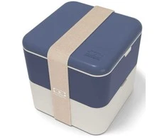 Mėlyna Monbento Bento Square Natural Mėlyna mėlyna
