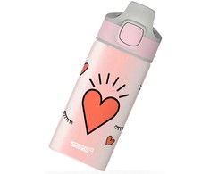 Gertuvė su šiaudeliu SIGG Girl Power 0.4 l