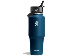 Hydro Flask plačiaburnis butelis 946 ml mėlyna