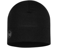 BUFF MERINO MIDWEIGHT BEANIE SOLID Juodas Cap.