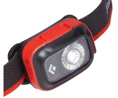 Black Diamond Juodas Diamond Sprint 225 Juodas, Oranžinis Headband prožektorius LED