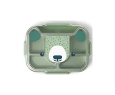 Monbento Wonder lunchbox vaikams 0,95 l Žalias Bear