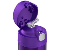 Thermos vaikams su šiaudeliu 0,35 L, rožinis