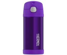 Thermos vaikams su šiaudeliu 0,35 L, rožinis