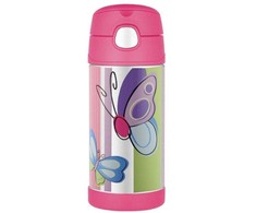 Thermos TERMOSAS VAIKAMS SU DRUGELIŲ ŠAIDELIEČIU 355ml TERMOSAS