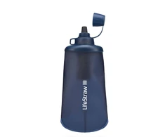 Gertuvė Life Straw Buteliukas su filtrem Peak Series Flex Squeeze Bottle 650ml - mountain mėlynas Uniwersalny