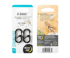 NiteIze Nite Ize G- Series 1 2pack Juodas