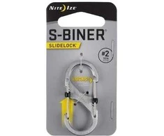 Nite Ize S- Biner SlideLock # 2 nerūdijantis plienas LSB211R3 LSB211R3