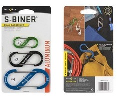 Nite Ize Rinkinys Karabinków Nite Ize S-Biner Combo ALU 3PK