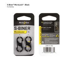 Nite Ize S- Biner MicroLock nerūdijančio plieno 2 vnt (LSBM-01-2R3)