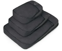 Kelioninis JAV Osprey Daylite Packing cubes set juodas pakavimo maišeliai