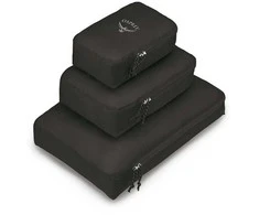 JAV Osprey Ultralite Packing cubes set juodas pakavimo maišeliai